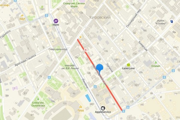 
                Движение по Красноармейской в Иркутске перекроют до 30 ноября
                
            
