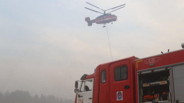 Авиапожарные для тушения пожара в Рязанской области применят метод встречного отжига