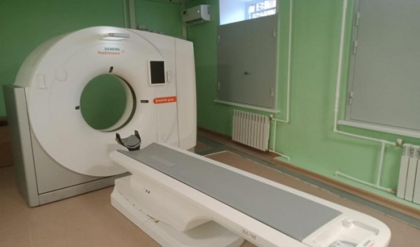 В Железногорскую районную больницу поступил аппарат для компьютерной томографии                            