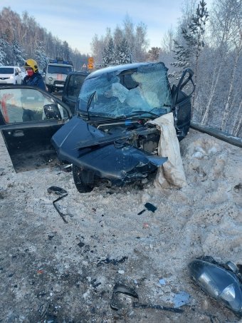Пожилые водитель и&nbsp;пассажирка погибли в&nbsp;ДТП в&nbsp;Иркутском районе                            