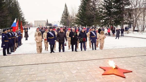 Памятные мероприятия к столетию советского пехотинца Николая Масалова проходят в Кузбассе