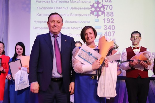 Мэр Леонид Фролов наградил победителей конкурсов профессионального мастерства
Мэр Леонид Фролов наградил победителей конкурсов профессионального мастерства