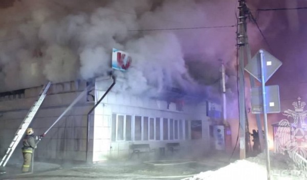 В&nbsp;Иркутске горело кафе &laquo;Речка&raquo;                            
