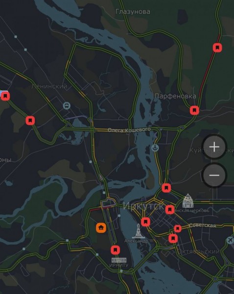 ТОП-10&nbsp;аварийных мест в&nbsp;Иркутске                            