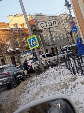 ДТП с&nbsp;пятью автомобилями и&nbsp;автобусом произошло в&nbsp;центре Иркутска (Видео)                            