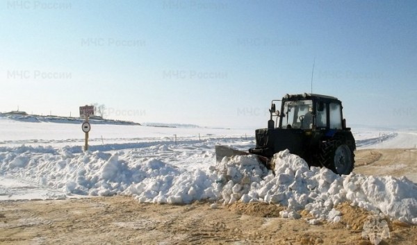 Ледовая переправа в&nbsp;Усть-Кутском районе на&nbsp;реке Куте закрыта                            
