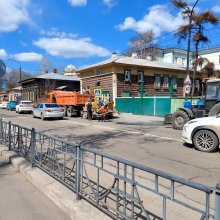Ямочный ремонт продолжается на дорогах Иркутска в выходные дни                            