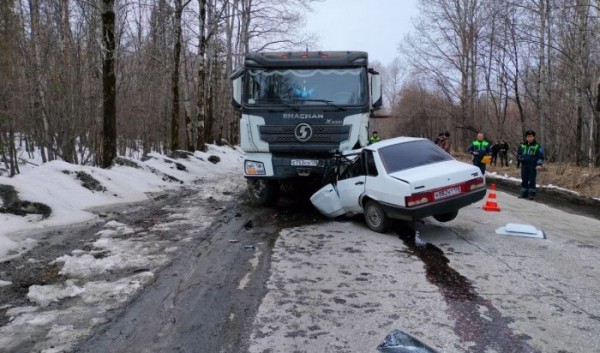 Водитель &laquo;ВАЗ&raquo; погиб в&nbsp;ДТП в&nbsp;Байкальске                            