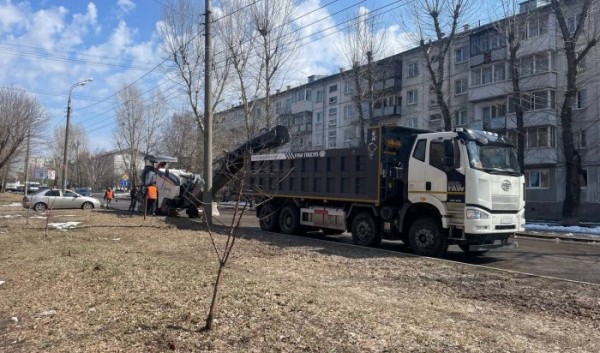 В&nbsp;Иркутске продолжают приводить в&nbsp;порядок улицы города                            