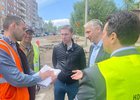 
                В Иркутске продолжается ремонт участка дороги на улице Терешковой
                
            