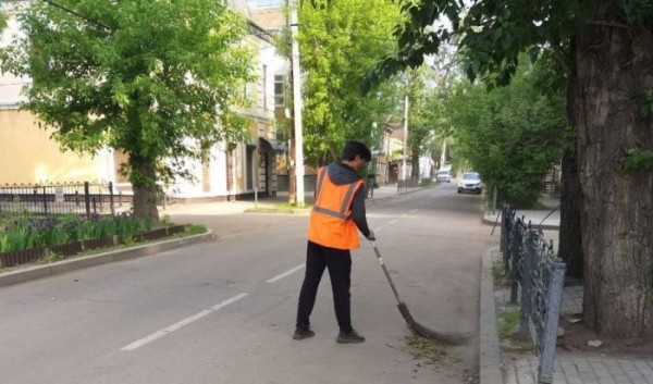 В&nbsp;выходные дни в&nbsp;Иркутске усилена уборка улиц                            