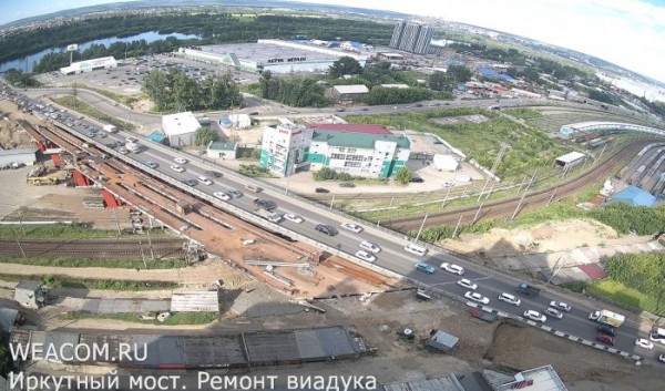Две ночи подряд на Джамбула в Иркутске будет перекрыто движение Две ночи подряд на Джамбула в Иркутске будет перекрыто движение