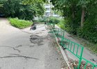 
                В Октябрьском округе Иркутска проводят благоустройство придомовых территорий
                
            
