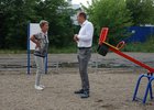 
                В Иркутске на улице Андреева устанавливают новую детскую площадку
                
            