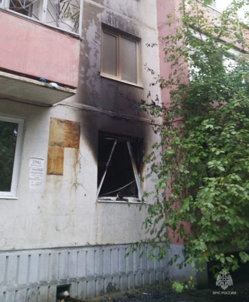 Пожар в многоквартирном доме произошел в Усть-Илимске                            