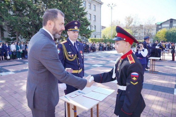 
                В Иркутске 96 новобранцев посвятили в кадеты
                
            