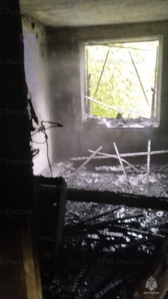 Пожар в многоквартирном доме произошел в Усть-Илимске                            