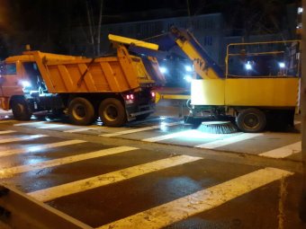 В&nbsp;Иркутске продолжается уборка дорог и&nbsp;общественных пространств                            