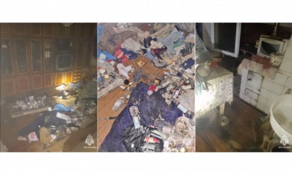 Огнеборцы спасли женщину на пожаре в Заларях                            