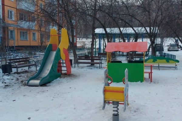 
                В Ленинском округе Иркутска завершили благоустройство детских площадок
                
            