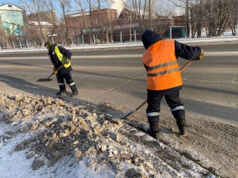 В&nbsp;Иркутске круглосуточно убирают дороги и&nbsp;тротуары                            