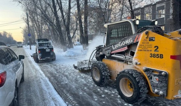 За&nbsp;прошедшие сутки с&nbsp;улиц Иркутска вывезено более 250&nbsp;тонн снега                            