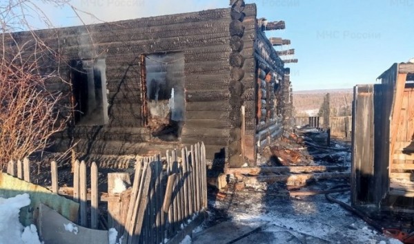 В&nbsp;Нижнеудинском районе мужчина погиб на&nbsp;пожаре                            