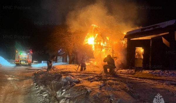 В&nbsp;Рождество в&nbsp;Иркутской области произошло семь пожаров                            