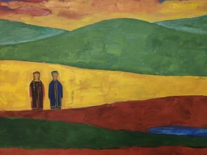 
            Тэнгэрийн Yнгэ (&laquo;Небесный цвет&raquo;). Выставка Екатерины Асалхановой
            
        