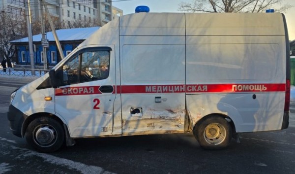 В&nbsp;Иркутске произошло ДТП с&nbsp;участием скорой помощи                            