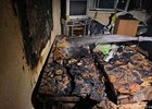 
                Двое мужчин пострадали при пожаре в многоквартирном доме в Ангарске
                
            