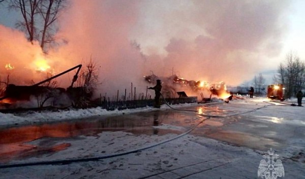Стали известны подробности крупного пожара в&nbsp;Усть-Илимске                            