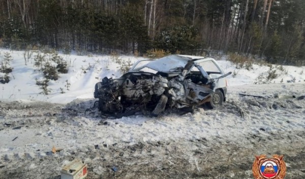 Водитель &laquo;Оки&raquo; погиб в&nbsp;ДТП на&nbsp;трассе под Иркутском                            