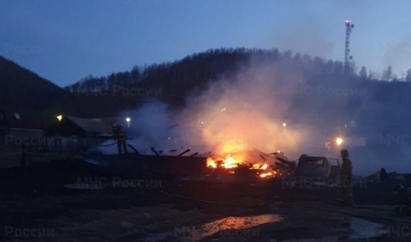 В&nbsp;Култуке на&nbsp;пожаре пострадала женщина                            