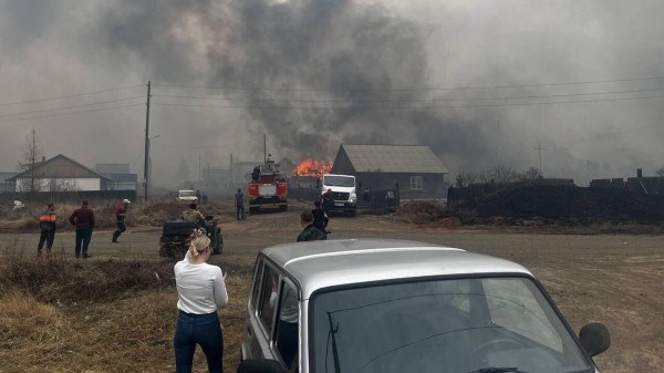 Губернатор: пожар в Братском районе Иркутской области изначально был техногенным Губернатор: пожар в Братском районе Иркутской области изначально был техногенным