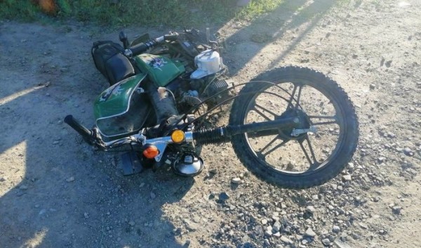 В&nbsp;Усольском районе 15-летний мотоциклист попал в&nbsp;аварию                            