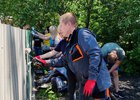 
                На 14 улицах Иркутска отремонтировали и покрасили заборы во время городской акции
                
            