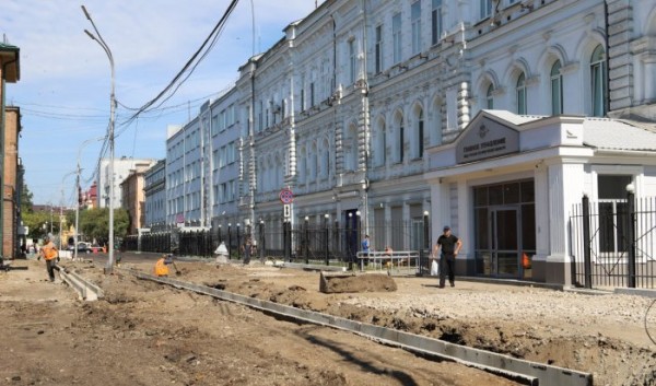 На 80% закончен ремонт улицы Литвинова в Иркутске                            