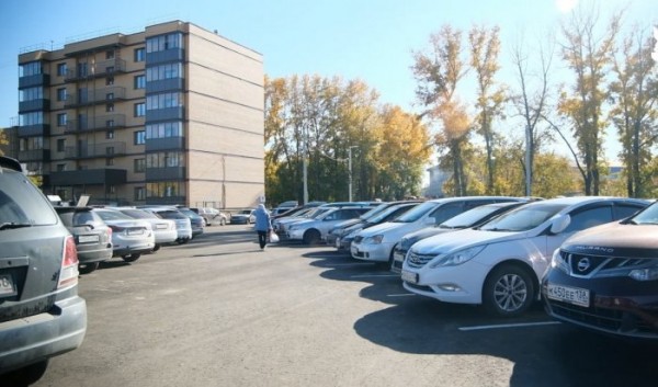 На&nbsp;Новаторов в&nbsp;Иркутске обустроили новую парковку                            