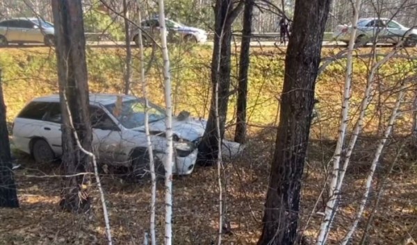 В Иркутском районе погиб водитель, врезавшись в дерево                            
