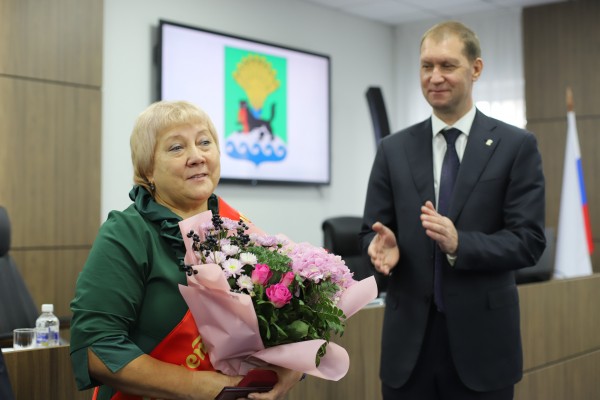 
			Елена Меркушина &ndash; Почетный гражданин Иркутского района		