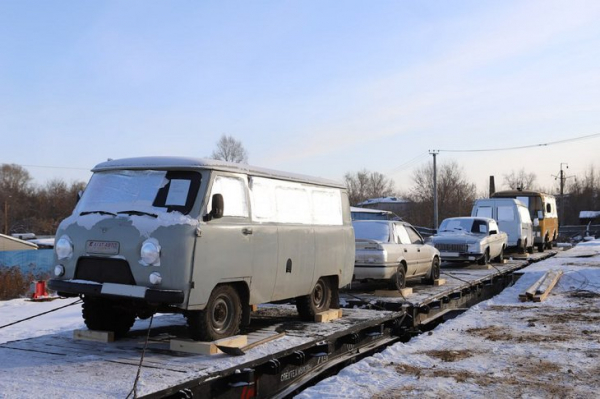 
                Из Иркутска в зону СВО отправят очередную партию техники
                
            