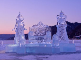 В&nbsp;Листвянке начался фестиваль ледового искусства &laquo;Живи на&nbsp;Байкале&raquo;                            