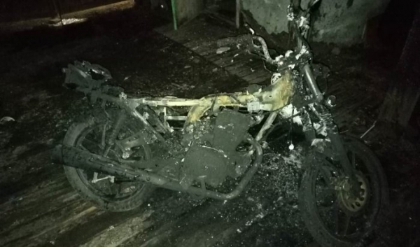 В&nbsp;Приангарье полиция задержала поджигателя мотоцикла                            