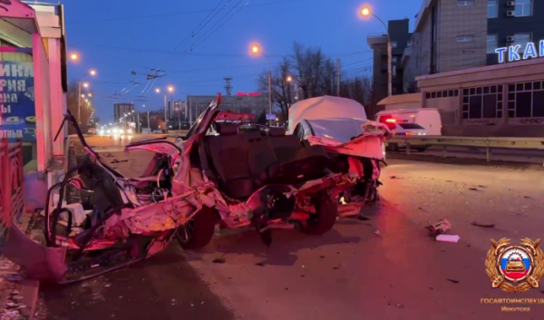 В&nbsp;Иркутске 20-летний парень погиб в&nbsp;ДТП (Видео)                            