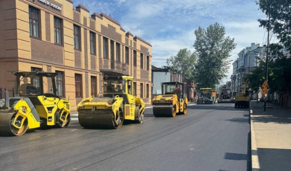 Ремонты дорог продолжаются в&nbsp;Иркутске                            