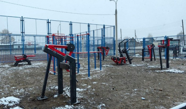 Две спортивные площадки появились в&nbsp;Заларинском районе                            