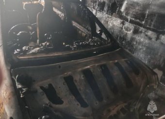 В&nbsp;Черемхове гараж сгорел из-за неисправности автомобиля                            