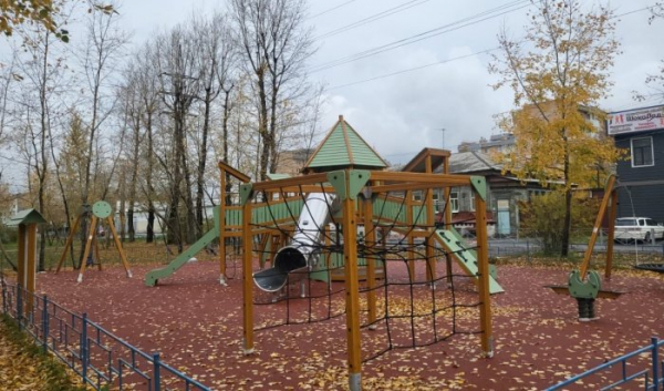 В&nbsp;иркутском парке Победы обустроили новую площадку                            