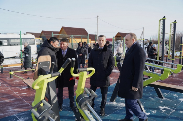 
			Новые спортивные площадки открыли для жителей Иркутского округа		